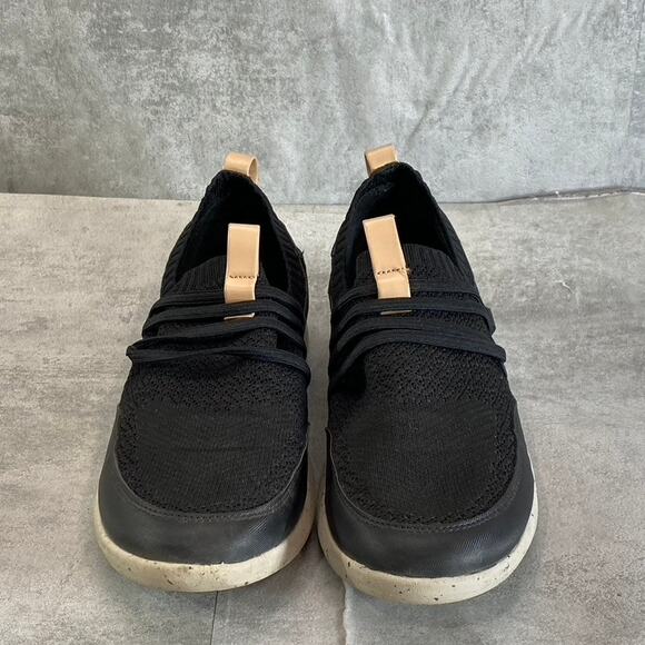 ROCKPORT Women's Black Knit TruFLEX Fly Washable Bungee Slip-On Sneakers SZ 8.5 - Picture 3 of 13
